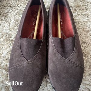 Easy Spirit Women's Slip-On Flats Brown Size 8.5 Casual Shoes